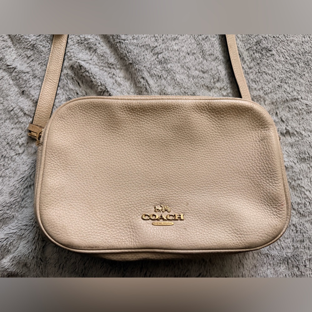 Coach Cream Crossbody Bag